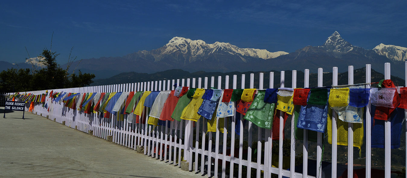 Himalayan View From Pokhara